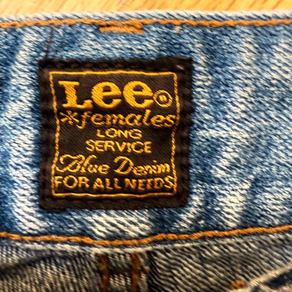 Vintage Y2K Low Waist Lee Flare Jeans - Picture 7 of 9
